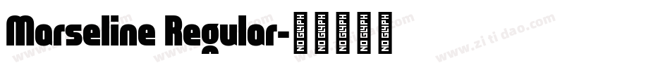 Marseline Regular字体转换